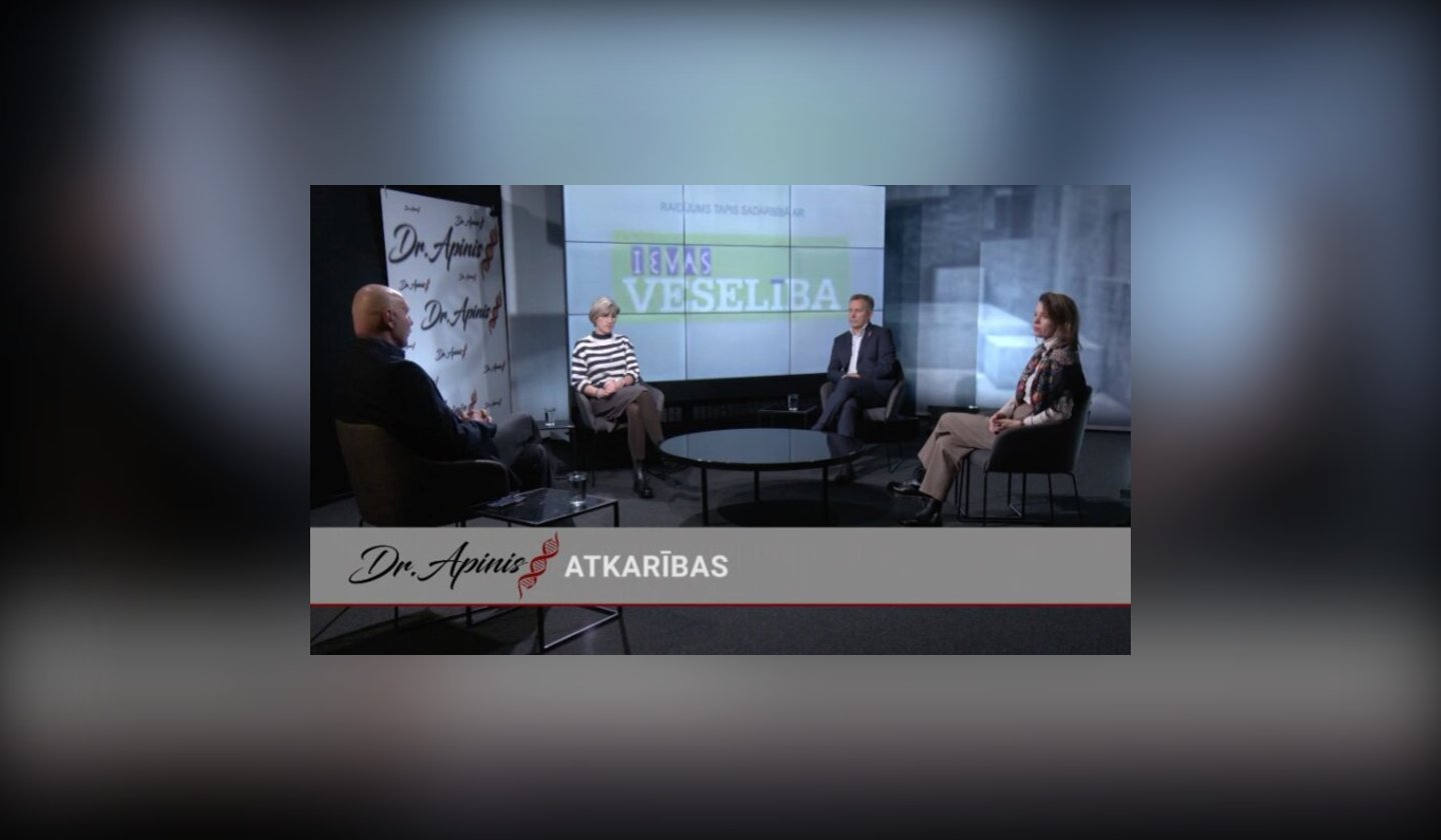 RigaTV24 raidījums Dr. Apinis: atkarības