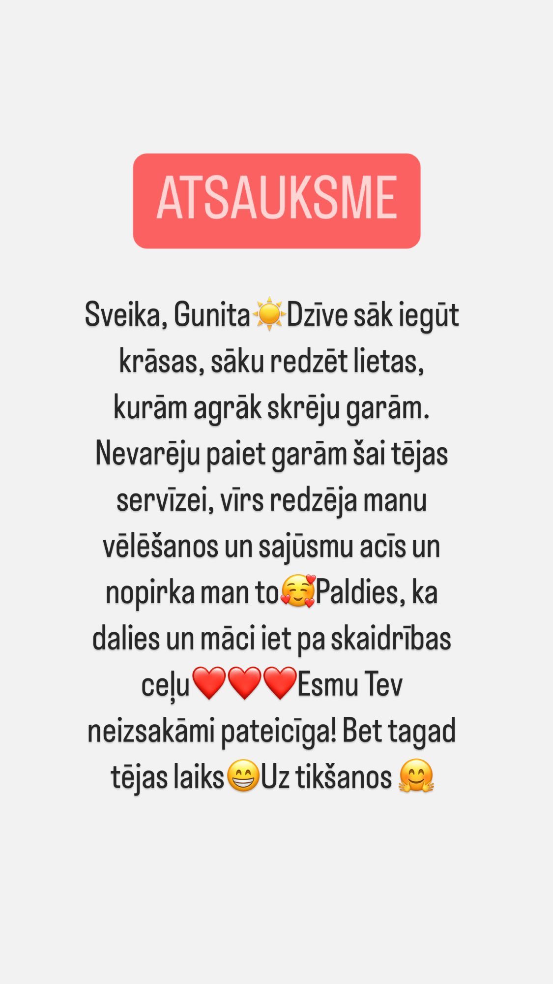 Atsauksme par Gunitu Gudoni