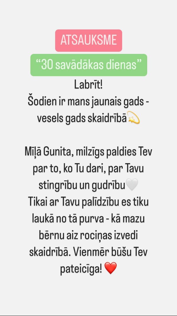 Atsauksme par 30 savādākas dienas: vesels gads skaidrībā